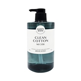 Original Collection Clean Cotton Body Wash 910g Happy Bath / 오리지널컬렉션 클린코튼 바디워시 910g 해피바스