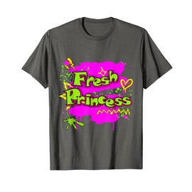 Princess Fresh Graffiti Hip Pop Newborn 1st Birthday Party T-Shirt
