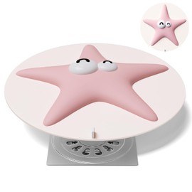 Bathtub Drain Stopper Cover - Silicone Bath Tub Stopper, Shower Drain Stopper, Drain Cover, Flat Drain Plug for Kitchen, Bathtub and Laundry, Cute Bathroom Accessories, 6 Inches, Pink