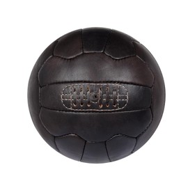 FNine Sports Antique Leather Balls, Vintage Balls Hand Made, (Football Light Brown)