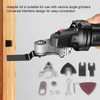 Angle Grinder Converter, Tungsten Steel, Multifunctional Oscillating Tool, Universal Head