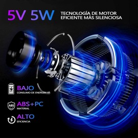 VXMBNB dispensador de jabon baño, dispensador de jabon automatico, Pantalla LED, Gran Capacidad de 280 ML, Ajuste de Burbuja de Tres velocidades. Apto para cocinas y baños