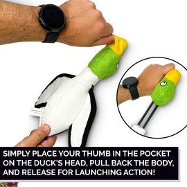 Hyper Pet Flying Duck Toy, Green