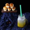 [Individually Wrapped] ANGLED TIPS 100 Pcs Disposable Jumbo Smoothie Straws,
