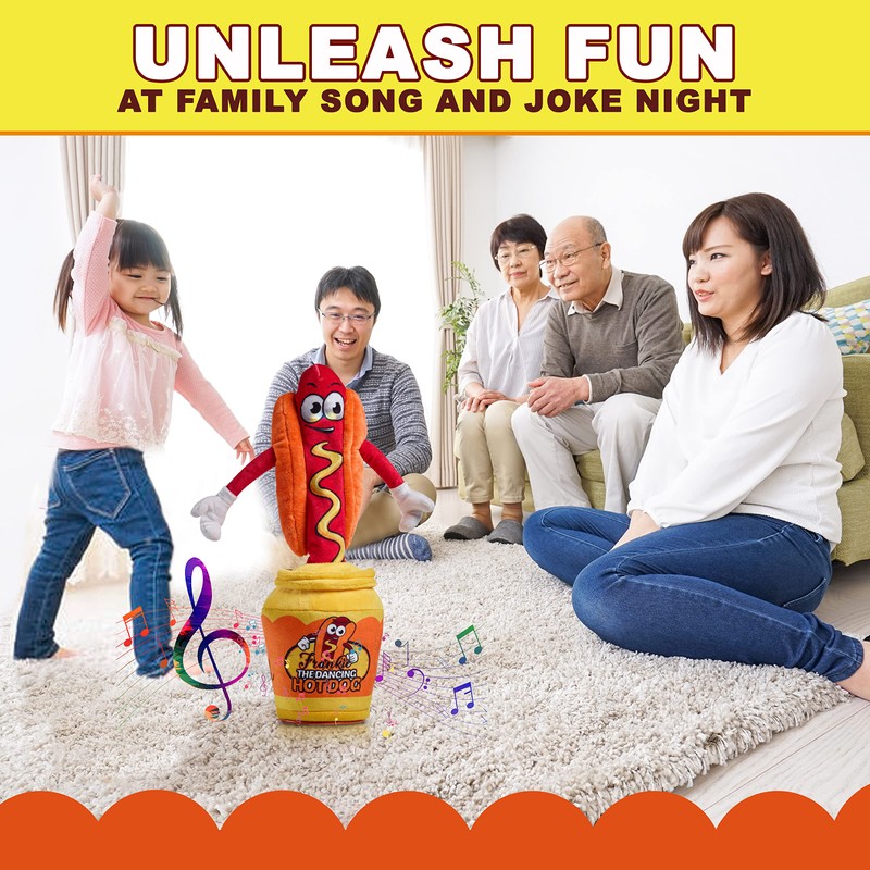 Gagster Dancing Hot Dog - Sings, Yodels, Tells Jokes -