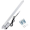 JQDML 18 Inch Stroke 12V Linear Actuator 300N/66lbs Speed 1.77"/sec
