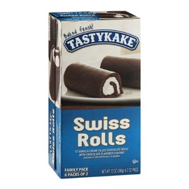 Tastykake Swiss Rolls Family Pack - 12 CT