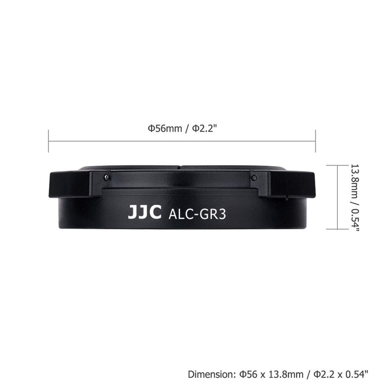 JJC Lens Cap for Ricoh GR III Digital Camera