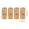 4Pcs Invisible Hinges, Brass Barrel Hinges Concealed Hinges for DIY