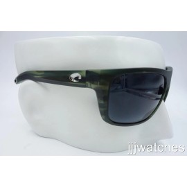 Costa Del Mar New Costa Del Mar Broadbill Matte Reef Gray 580P Sunglasses BRB 253 OGP $232