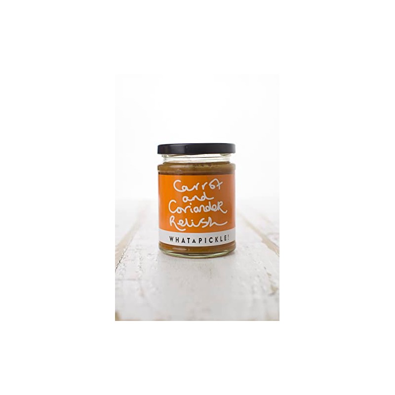 What A Pickle Carrot and Coriander Relish, 290g - Suitable