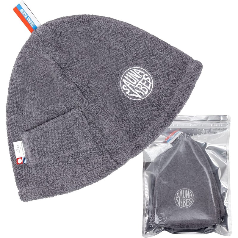 SAUNA VIBES Sauna Hat, Set of 2 Colors, Popular with