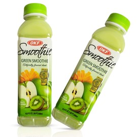 OKF Smoothie, Green, 16.9 Fluid Ounce (Pack of 20)