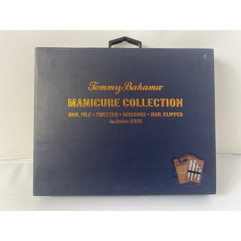 Tommy Bahama Manicure Collection With Travel Case