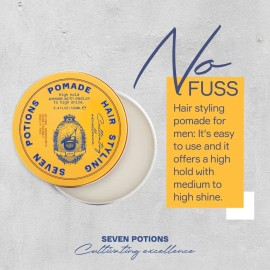 Pomada Para El Cabello Seven Potions Para Hombre Brillo In