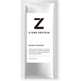 Z-ONE PROTEIN Yogurt Flavor, Individually Packaged (Set of 10), No Artificial Sweeteners, Whey, Maltodextrin Ruten-Free, Made in Japan, Protein, Amino Acids, 10 Vitamins, Calcium, Magnesium, Whey