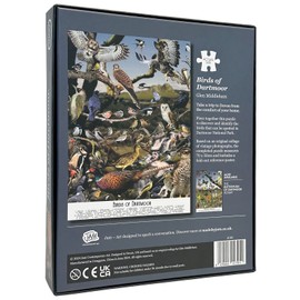 ‘Birds of Dartmoor’ 1000 piece jigsaw puzzles for adults | Birds jigsaw puzzle | Devon inspired jigsaws and puzzle games | Jam Contemporary Art Jigsaw Puzzles for Adults 1000 | Ideal bird lovers gift