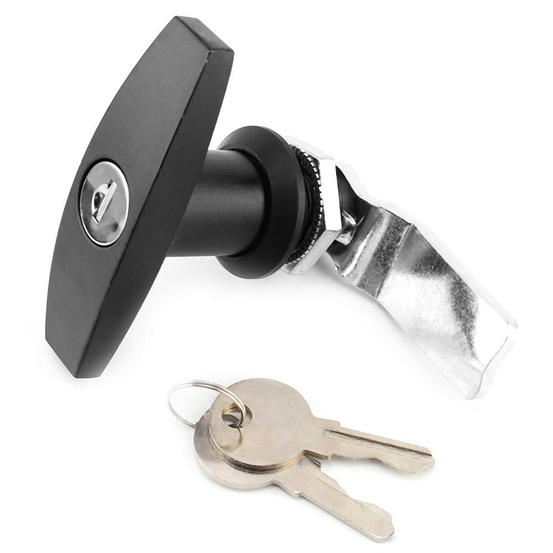 T-Handle Lock, Rear Fixing T-Handle Lock Toolbox Garage Door Lock