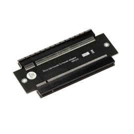 KALEA-INFORMATIQUE PCI Express x16 Riser Gender Changer Adapter Female to Female 180° for PCIe 16x