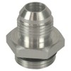 Derale 59108 -8AN x 5/8"-18 Aluminum Adapter Fitting, Silver