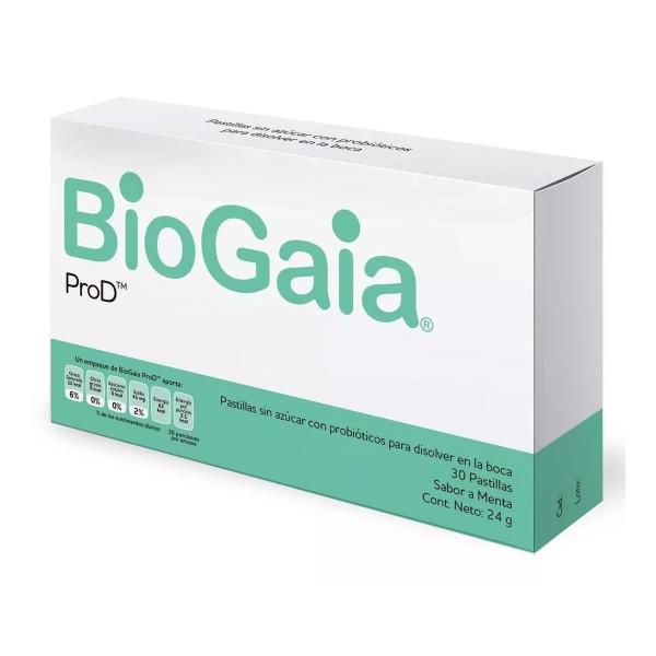 Biogaia Prod Probioticos Para Dientes Y Encías 30tabletas