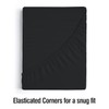 MistyMorning Fitted Sheet, Soft & Premium quality Bedding & Linen,