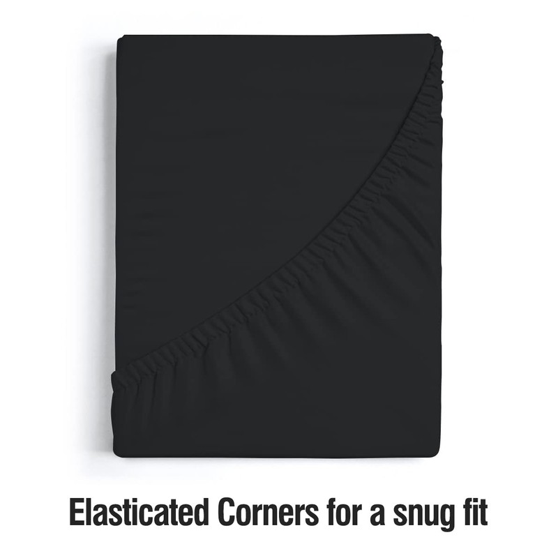 MistyMorning Fitted Sheet, Soft & Premium quality Bedding & Linen,