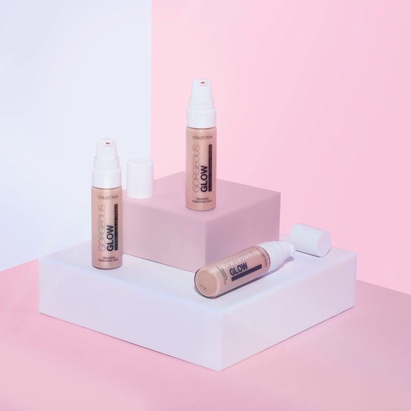 Collection Cosmetics Gorgeous Glow Glossy Primer Serum Elixir, Primes and