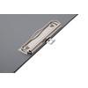 MAUL 2335295 A4 Portrait Clipboard with Foil Cover - Silver