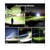 BengMxj Rechargeable LED Flashlights, 990000 High Lumens Flashlight, XHP70 Tactical