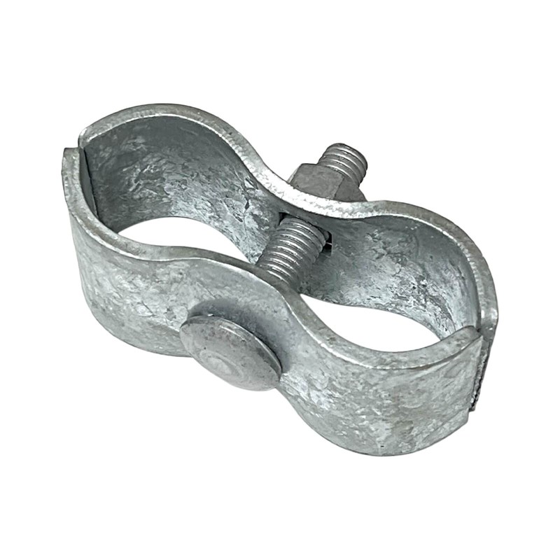 Aiwaiufu Kenall Kennel CLAMPS: Chain Link Fence Pipe Saddle Clamp,