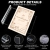 Clear Acrylic Sign Holder 5x7 Vertical, 6 Pack Double Sided