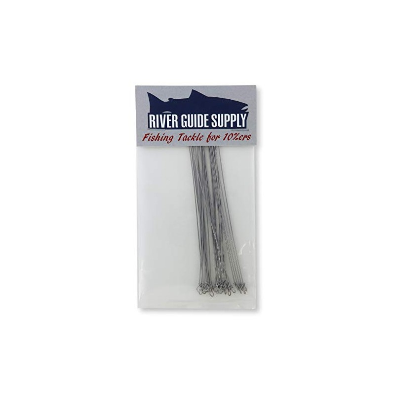 River Guide Supply Looped Spinner Shafts - Wires - Stainless