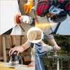 180mm Sanding Discs 180 Grit, 30Pcs Hook and Loop Sander