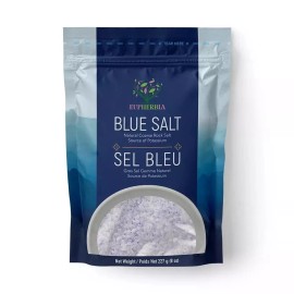 Eupherbia Blue Salt, Coarse, Rare Mineral Salt, High Potassium, Lower Sodium, Natural, ...