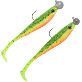 Spro Iris Popeye to Go 12 cm 5 + 10 g 2 Mounted Rubber Fish Colour: UV Mojito