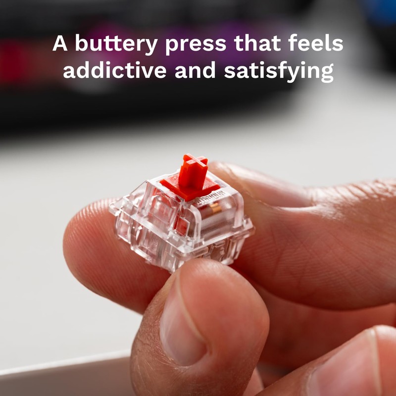 Glorious Fox Linear Mechanical Switches for Mechanical Keyboards: 110 PCS,