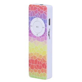 MP3 Player, School Gift for Children, Portable Music Player, Built-in Speaker, Supports up to 64 GB for Business Travel (C)