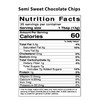 Vermont Nut Free Chocolates Baking Chips (Semi Sweet Chocolate) 16