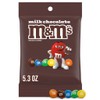 M&M'S Milk Chocolate Candy Peg Bag 5.3-Ounce (Pack of 12)
