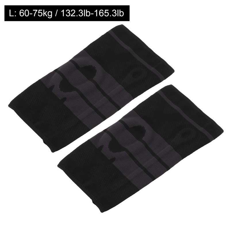 2Pcs Winter Knee Brace Protector Anti Slip Knee Compression Sleeve