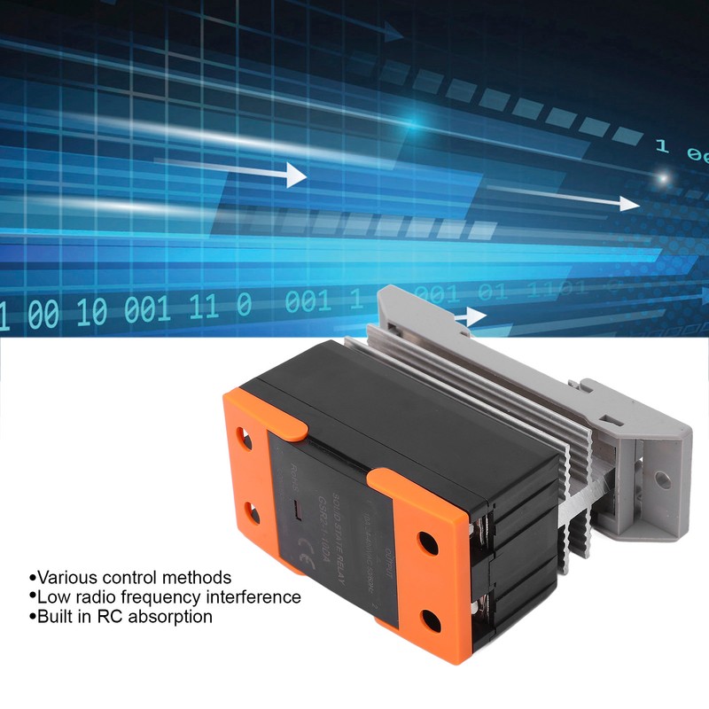 Small Solid State Relay DA Relay Module with Heat Sink