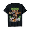 Wild Mom Of The Birthday Boy Zoo Safari Jungle Animal