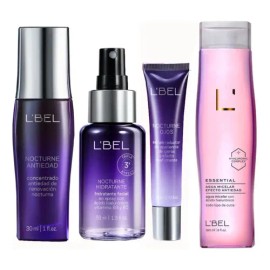 Set Tratamiento Facial Nocturne Serum De Lbel (4productos)                                                                                            