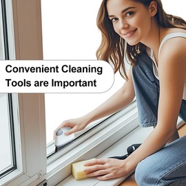 Crevice Cleaning Brush Three-in-one for Home and Office, Multifunctional Cleaning Brush for Small Spaces, Window Dust Elimination Tool for Women and Men