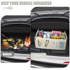 Unbranded Car Trunk Organizer 55L Large Capacity Car Organizer and