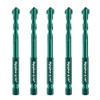 5PC 5/16" Green Concrete Drill Bit Set, Mgtgbao 8mm Masonry