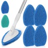 Baderke 4 Pcs Tub Tile Scrubber Cleaning Brush Pads (Without