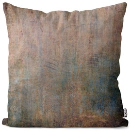 VOID Rusty Wall Cushion Cover Sofa Cushion Decorative Outdoor Cushion Decorative Cushion Size: 40 x 40 cm