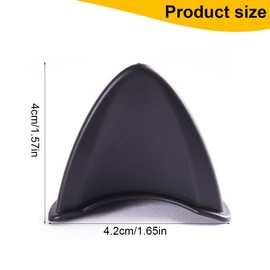 UENXRXE Pack of 4 Helmet Ears Motorcycle Helmet Cat Ears Motorcycle Helmet Ears Cat Ears Motorcycle Helmet Decorative, Cute Helmet Accessories Ears (Pink) (Black)